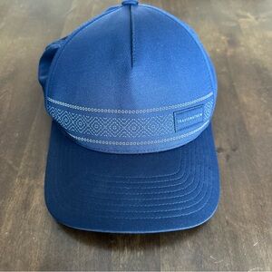 Travis Mathew Better Views Flex Hat - Navy Size S-M Logo Playa Mujeres Golf Club